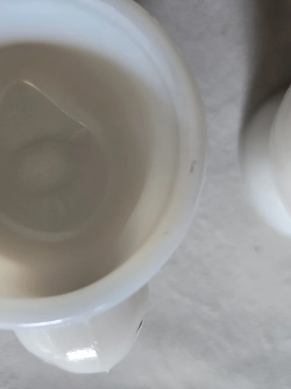 Vintage Opalex Egg Cups Set of 2 Made of Milk Glass